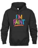 I Love to Finger Paint Old Couple T-Shirt Unisex Hoodie black s
