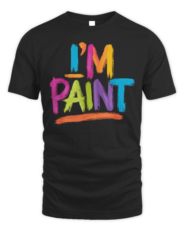 I Love to Finger Paint Old Couple T-Shirt